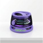 G200 Pro Magnetic Mini Bluetooth Speaker – RGB Light, Phone Stand